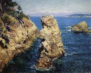 Guy Rose Point Lobos oil painting on canvas